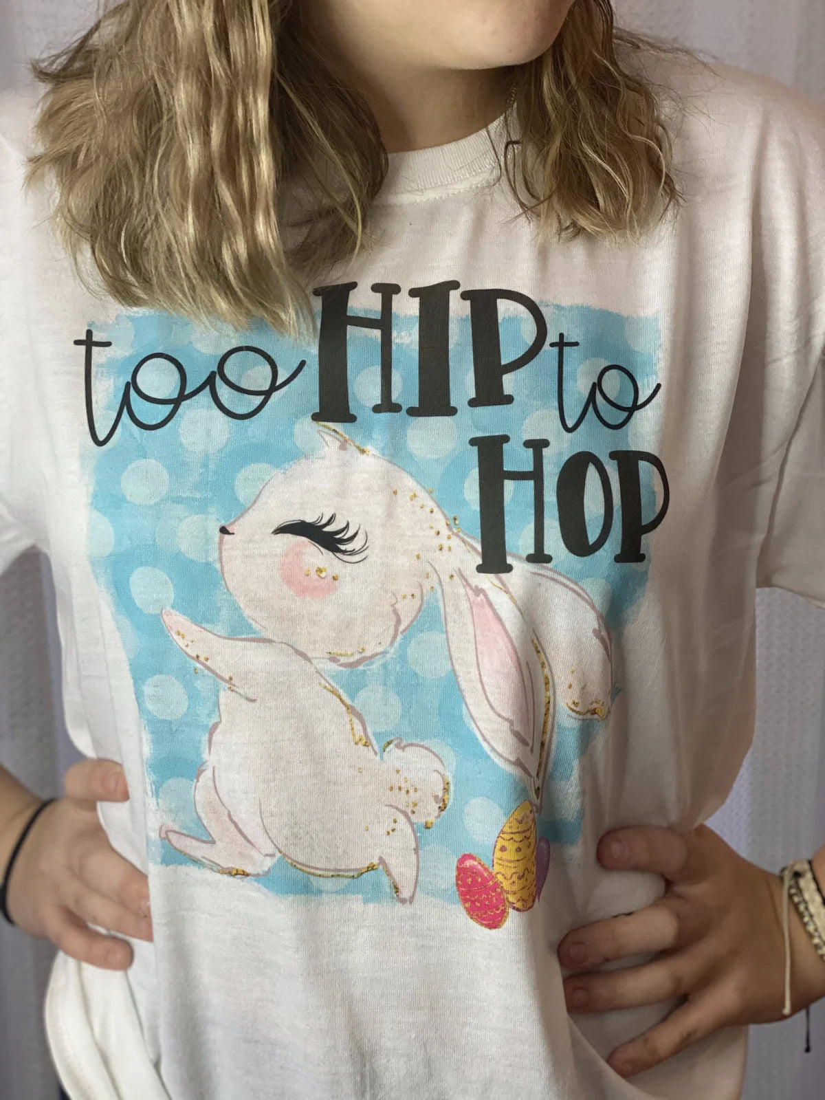 Too hip to hop tees